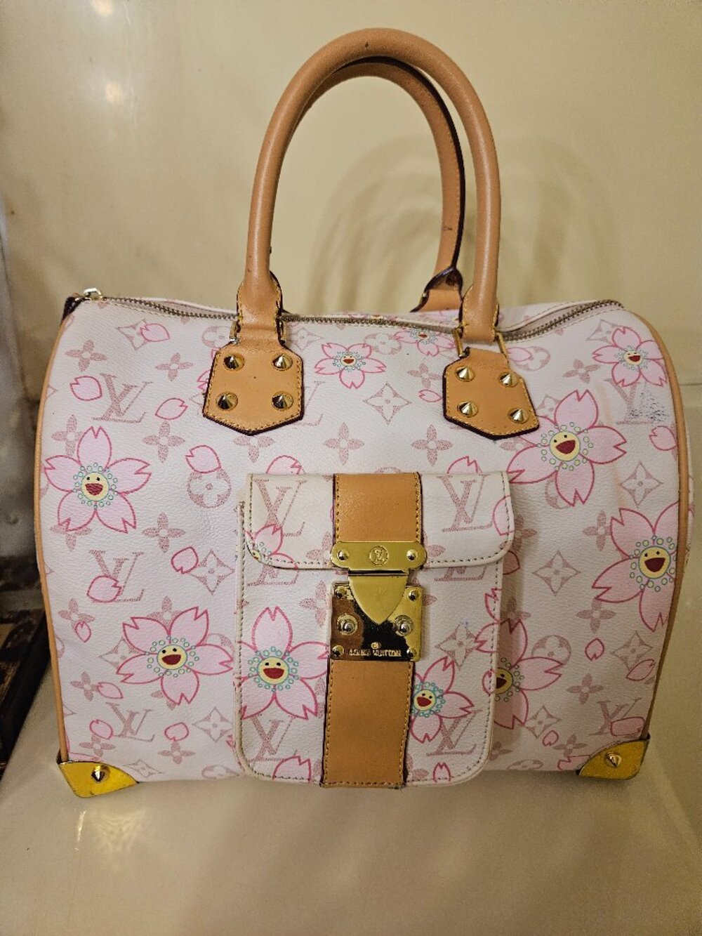 Monogram Satchel Bag